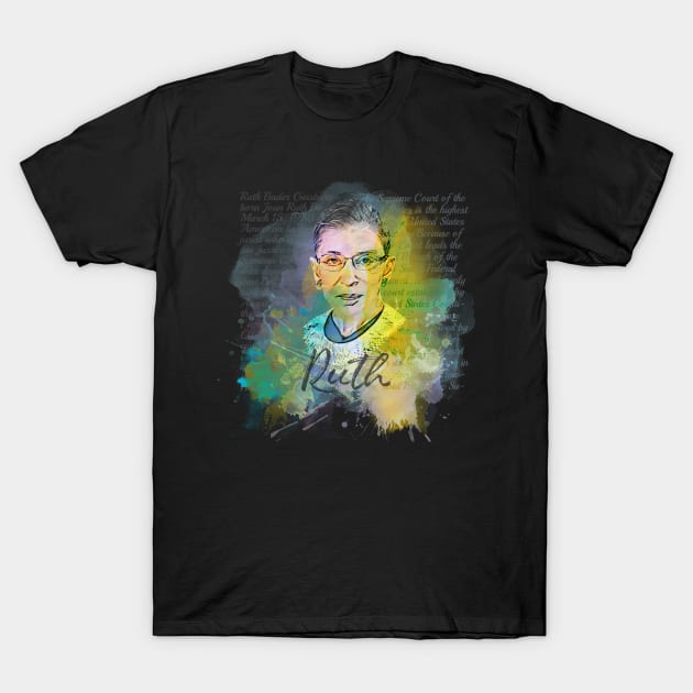 Ruth Bader Ginsburg T-Shirt by norules